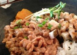 Natto, soja fermenté