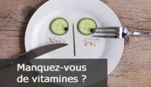 manque de vitamines