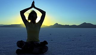 posture de yoga anti-stress