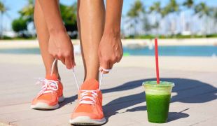 sport, nature et jus de legumes
