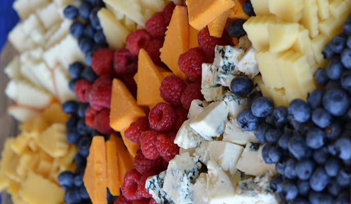 Fruits et fromage : des aliments alcalins et acides