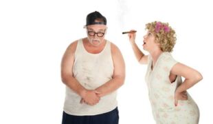 fumeur obèse et âgé