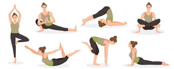postures de yoga
