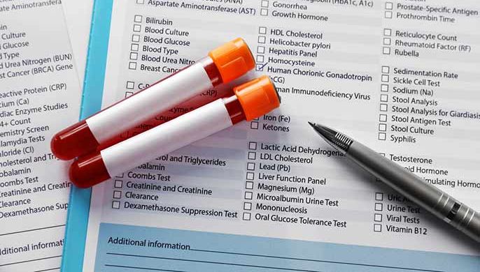 tests et analyses biologiques